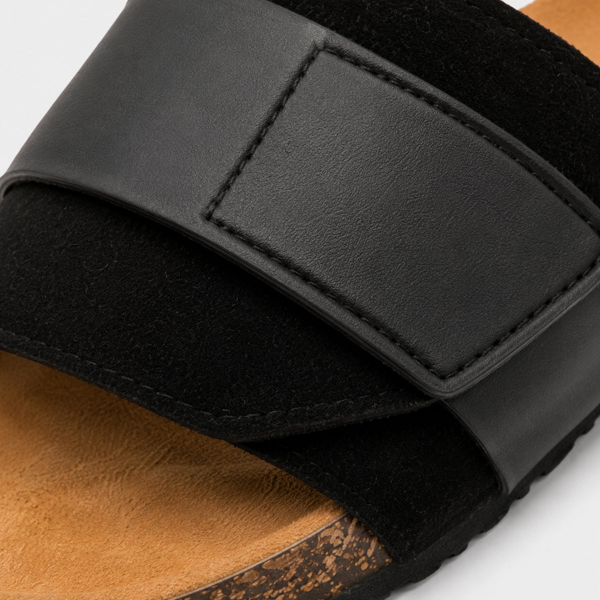 Noble Chaussure Sandale Homme Été Sandales Homme Confortable Noir