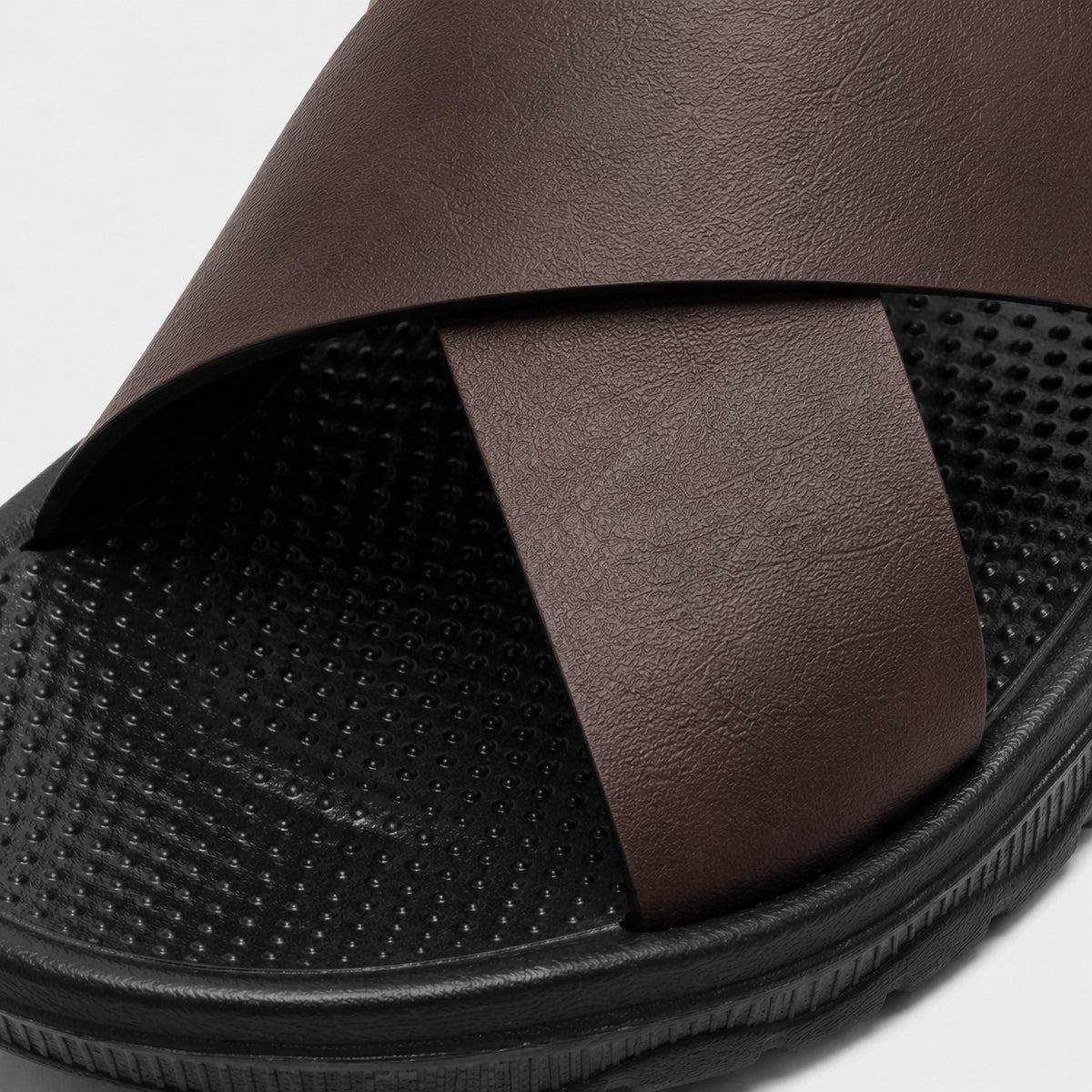 Noble Chaussure Sandale Homme Marche Sandale De Marche Confortable Marron