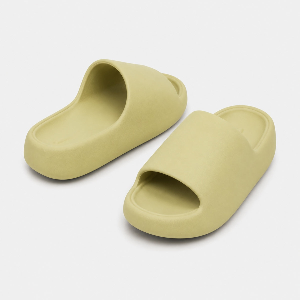 Noble Chaussure Sandale Homme Plastique Sandale Homme Confort Plastique Été Vert Sauge