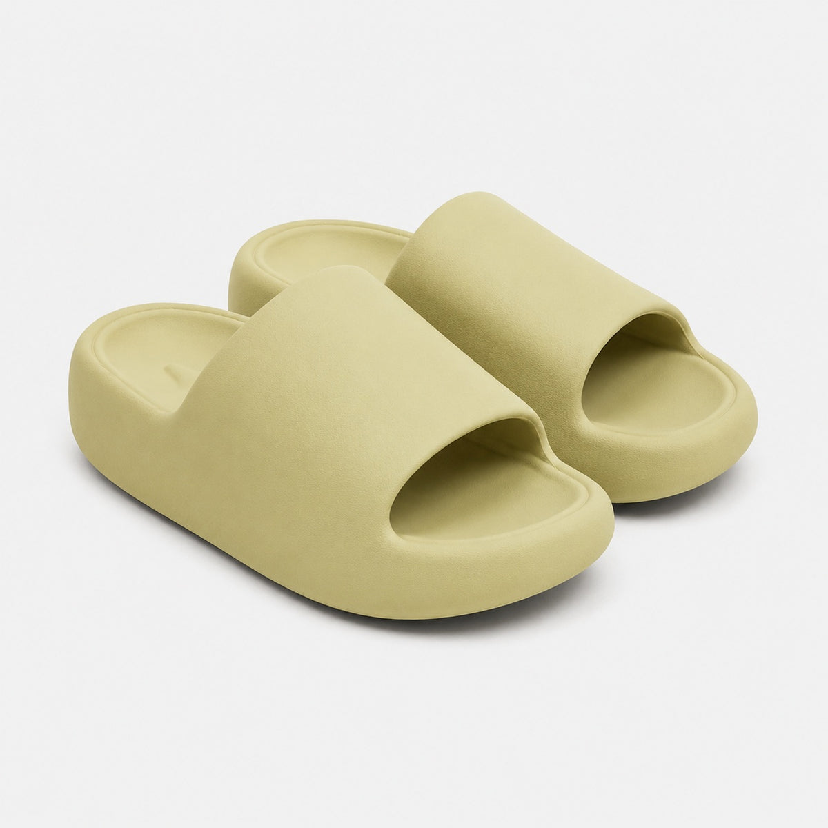Noble Chaussure Sandale Homme Plastique Sandale Homme Confort Plastique Été Vert Sauge