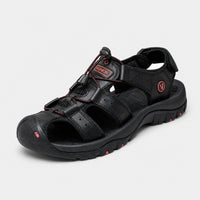 Noble Chaussure Sandale Homme Randonnée Sandales De Randonnée Homme Bout Fermé Noir