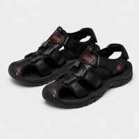 Noble Chaussure Sandale Homme Randonnée Sandales De Randonnée Homme Bout Fermé Noir